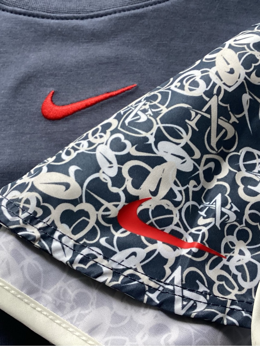 Nike girls Tee & shorts set size 6X(NWT) ~PRICE IS FIRM, NO OFFERS~ - Picture 4 of 5